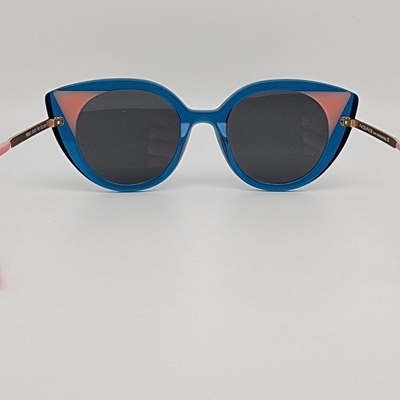 FACE A FACE Paris Prism 2 Col. 2439 Blue Pink Frame Grey Lens Cat Eye Sunglasses main image 10